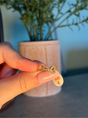 Bomb Party Vermeil Ring- Size 6